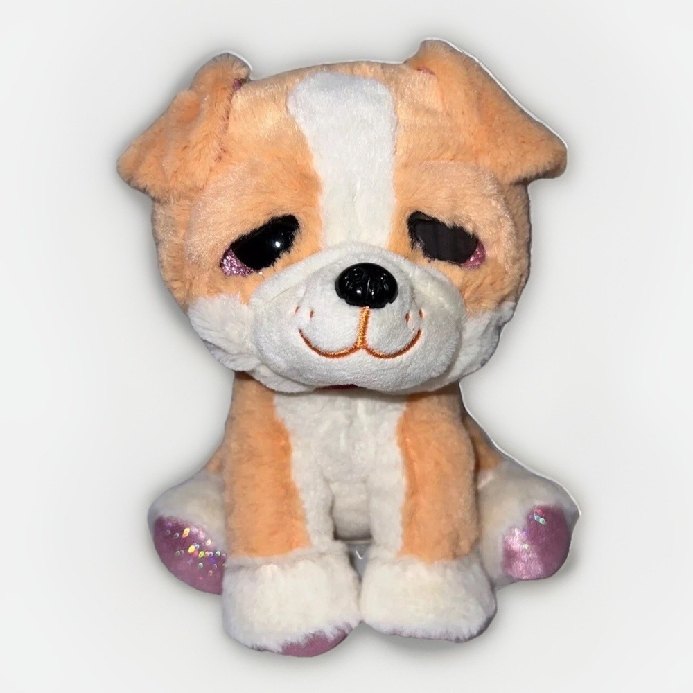 Pets Alive Puppy Rescue Surprise BULL DOG Plush Pup W/ Sounds ZURU Tested Works